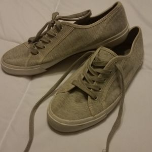 Gray Canvas Sneakers